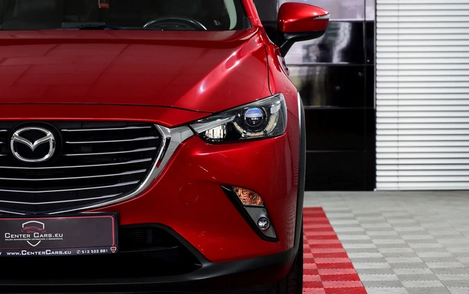 Mazda CX-3 cena 76700 przebieg: 86000, rok produkcji 2018 z Tykocin małe 667